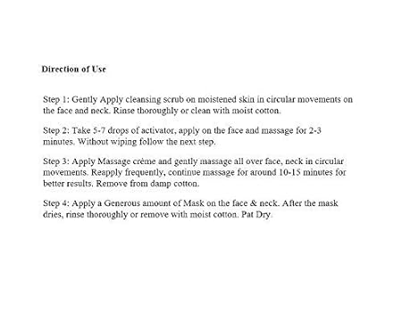 Lotus Herbals Radiant Gold Cellular Glow 5 in 1 Facial Kit | For Women & Men | 170g - Image 6