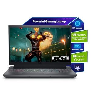 Dell G Series 15 5530,  NVIDIA GeForce RTX 3050, 6 GB GDDR6, Thin and Portable Gaming Laptop