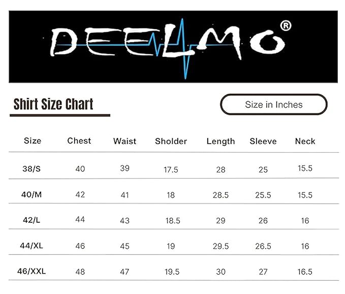 DEELMO Men's Casual Button Down Shirts Long Sleeve Linen Shirt Fashion Textured Beach Summer Shirt - Image 7